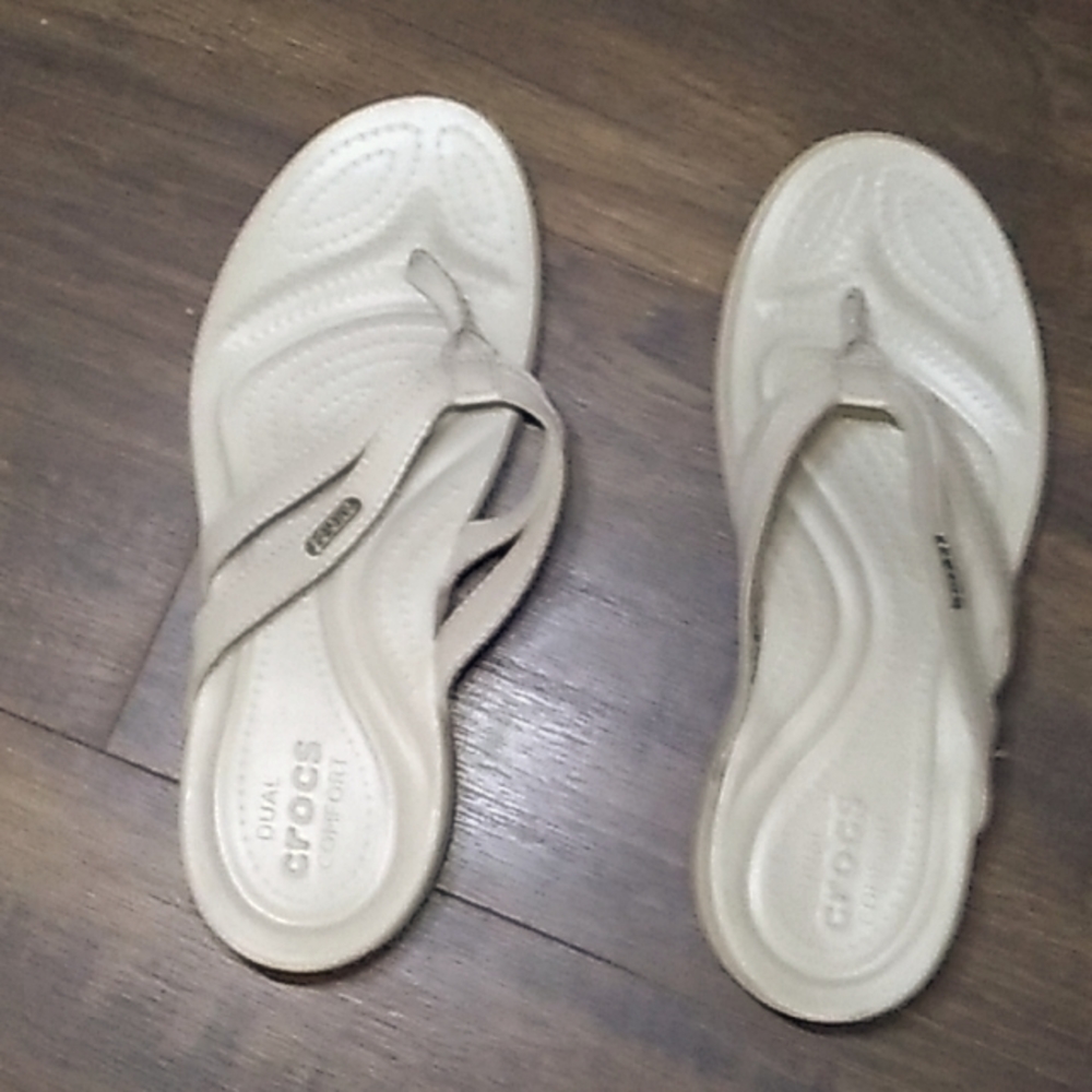 Croc slip ons